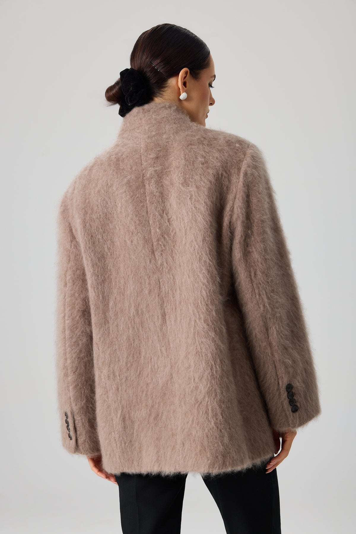 PŁASZCZ WOOL SCARF LUXE