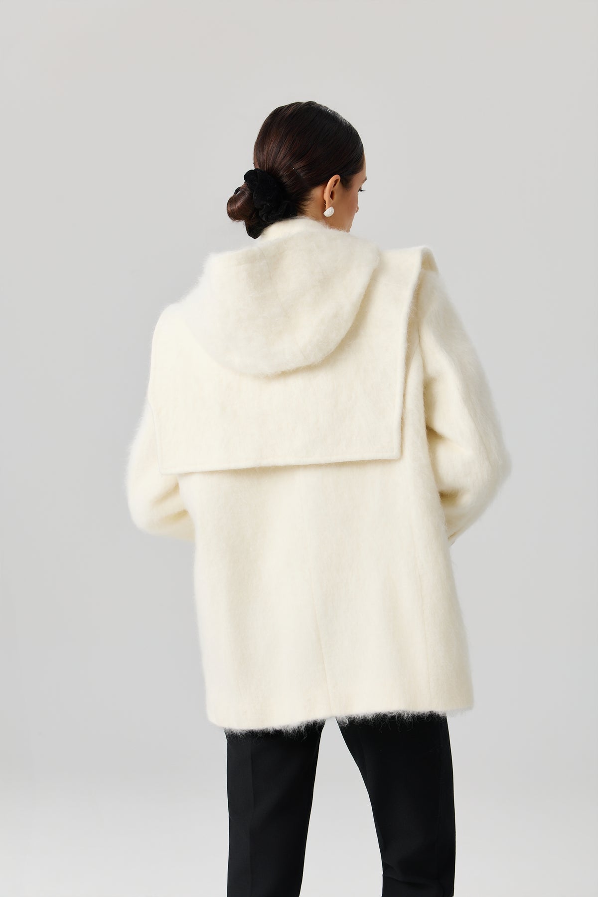 PŁASZCZ WOOL SCARF LUXE