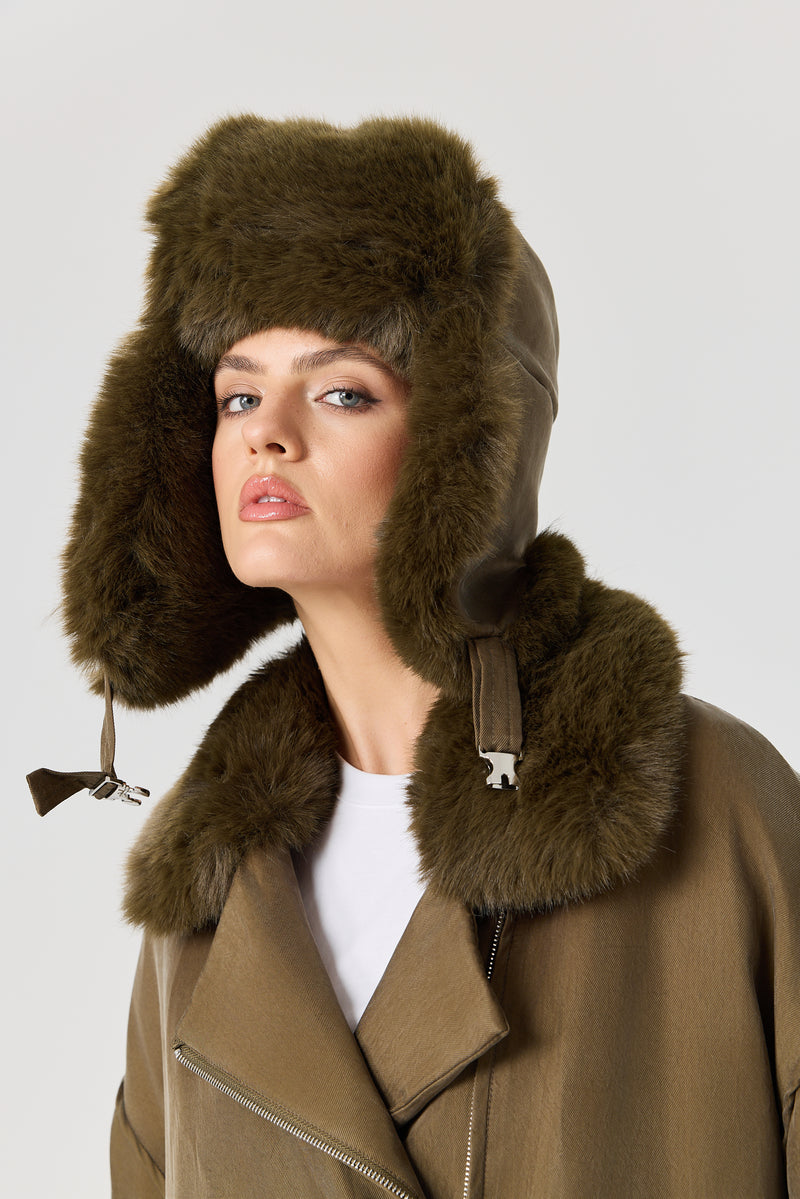 CZAPKA FUR VERDE