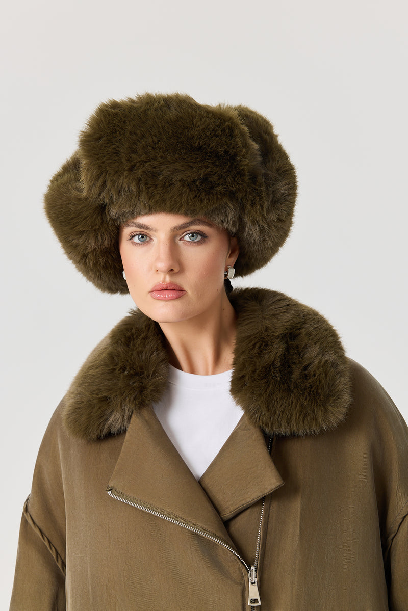 CZAPKA FUR VERDE