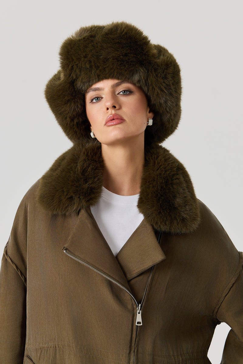 CZAPKA FUR VERDE