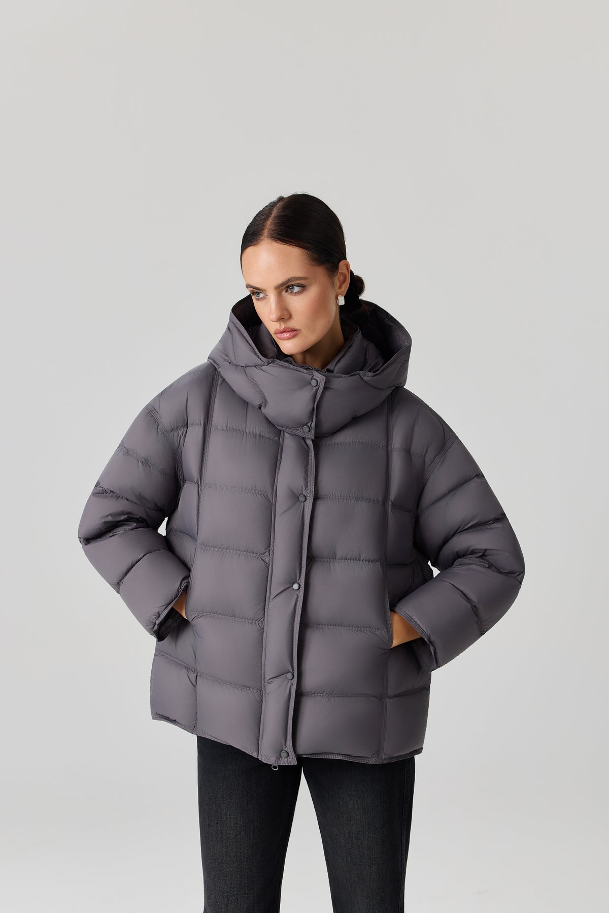 KURTKA DOWN QUILTED