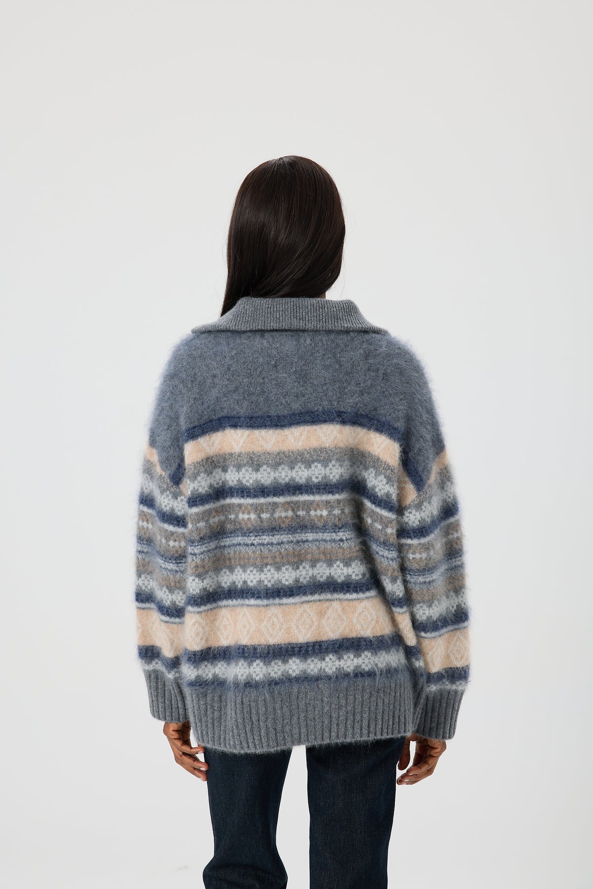 SWETER NORDIC GREY