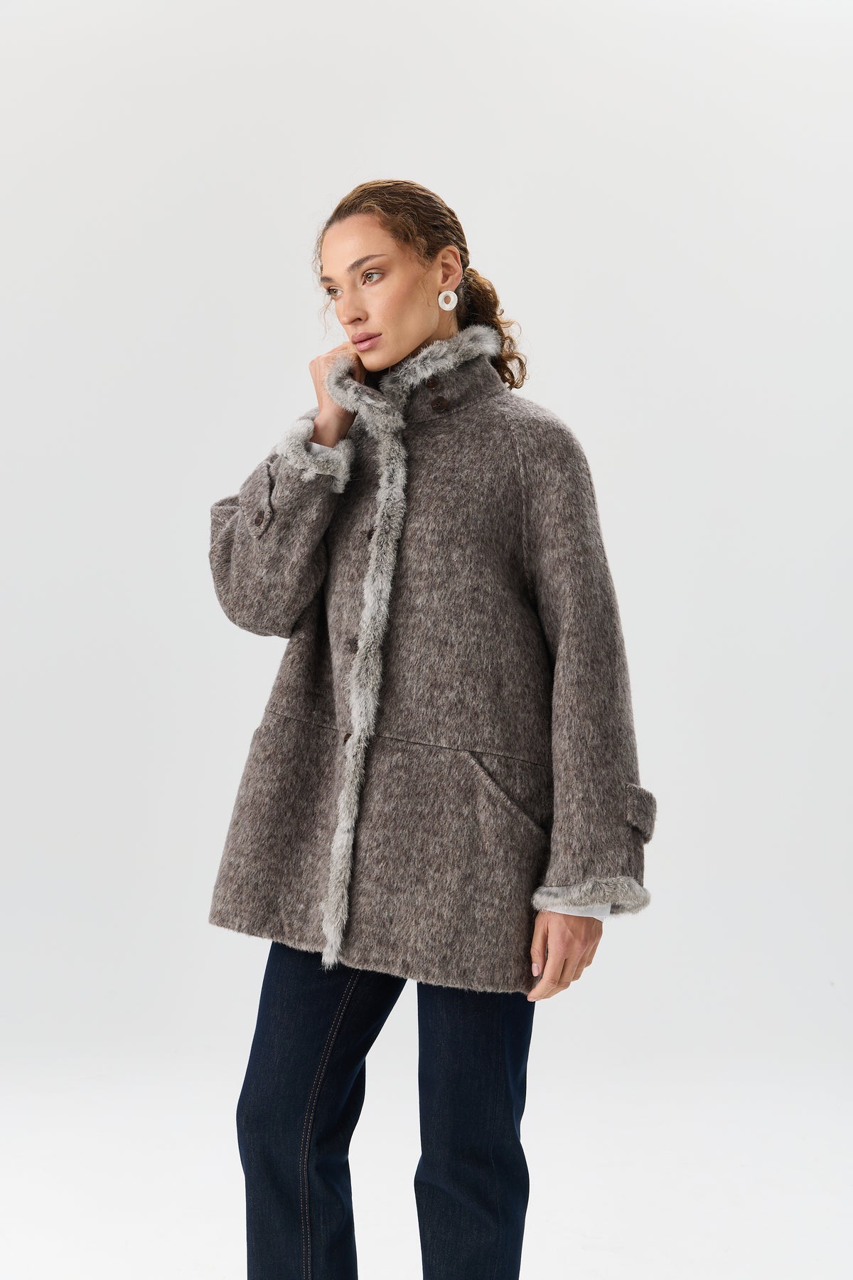 PŁASZCZ WOOL FUR ÉDITION