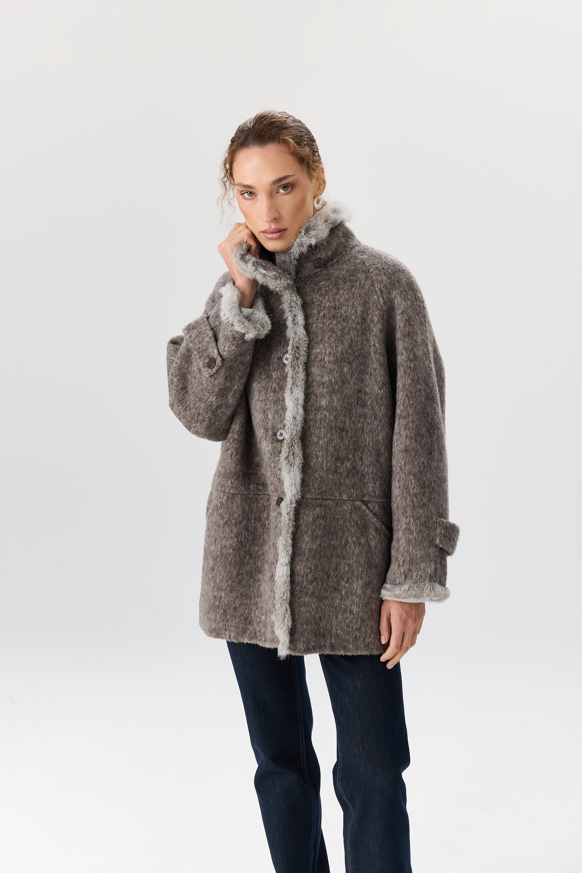 PŁASZCZ WOOL FUR ÉDITION