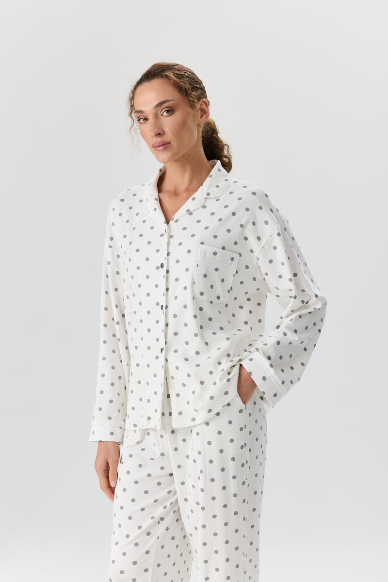 PIŻAMA MIDNIGHT DOTS