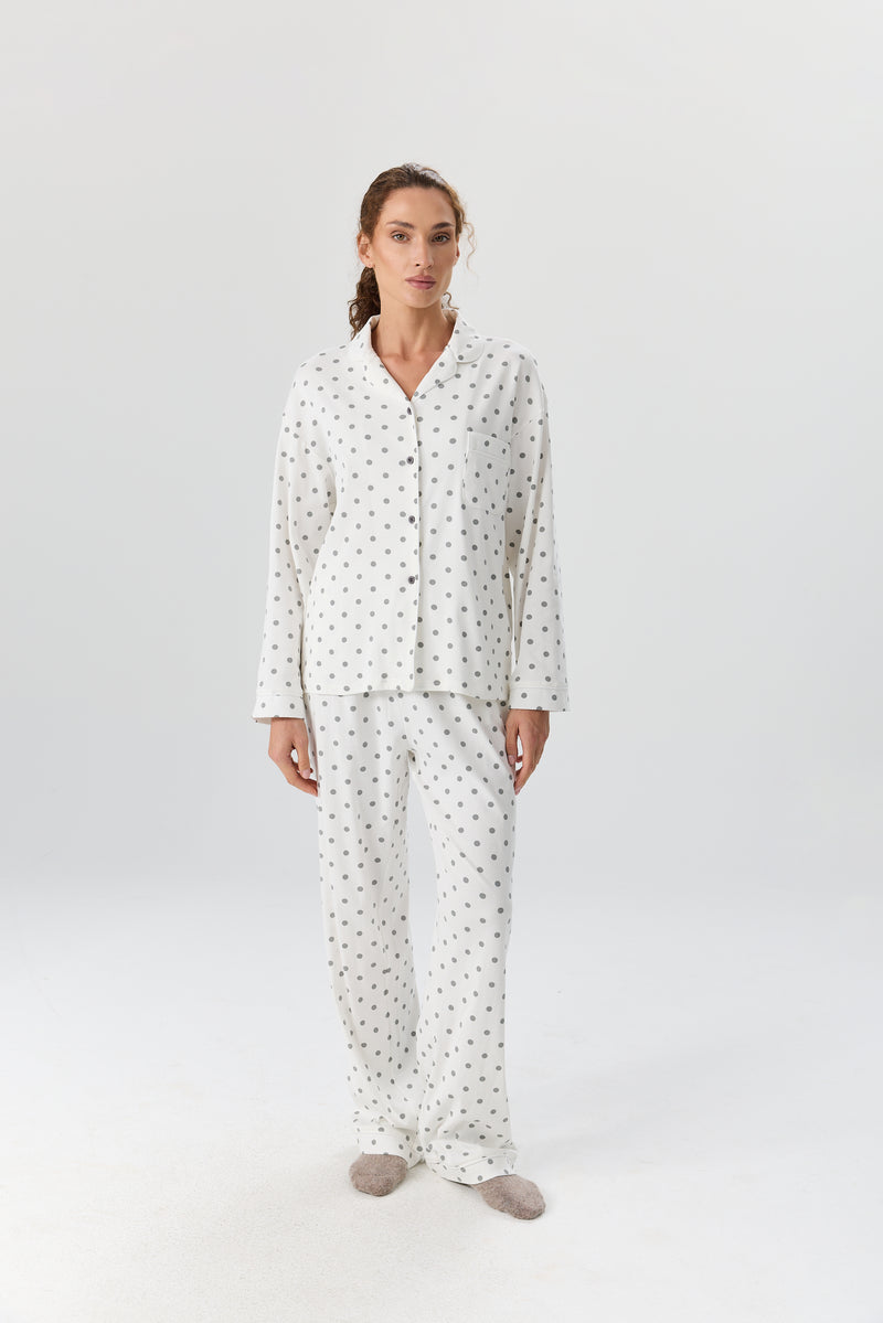 PIŻAMA MIDNIGHT DOTS