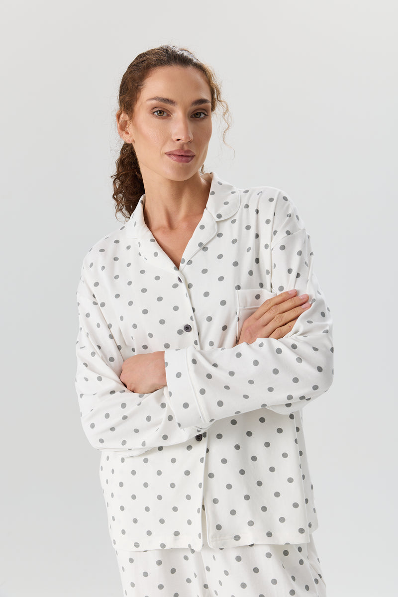 PIŻAMA MIDNIGHT DOTS