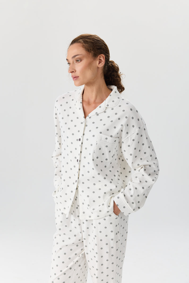PIŻAMA MIDNIGHT DOTS