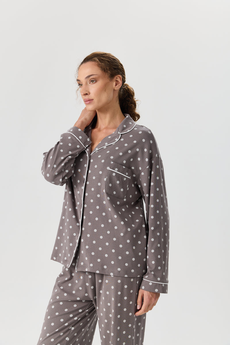 PIŻAMA MIDNIGHT DOTS