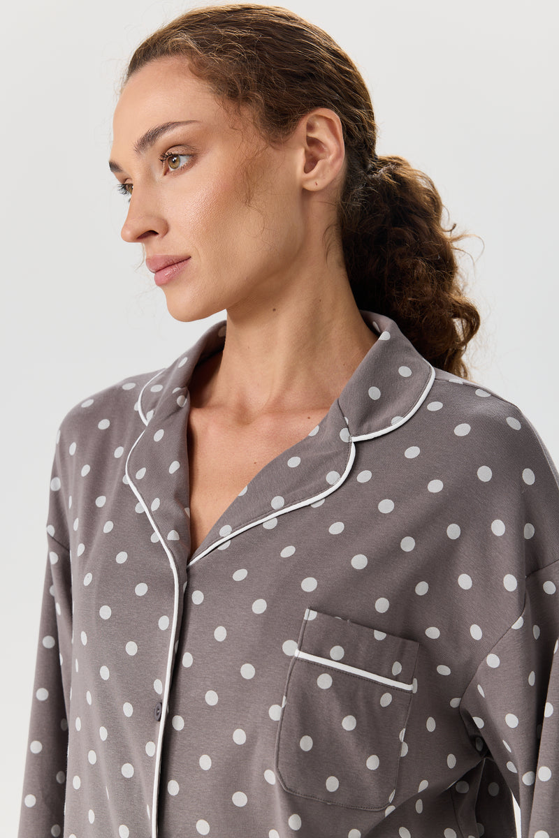 PIŻAMA MIDNIGHT DOTS