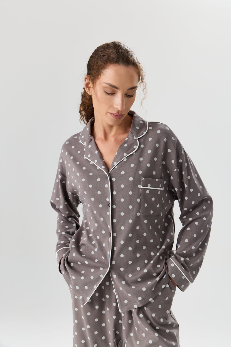 PIŻAMA MIDNIGHT DOTS