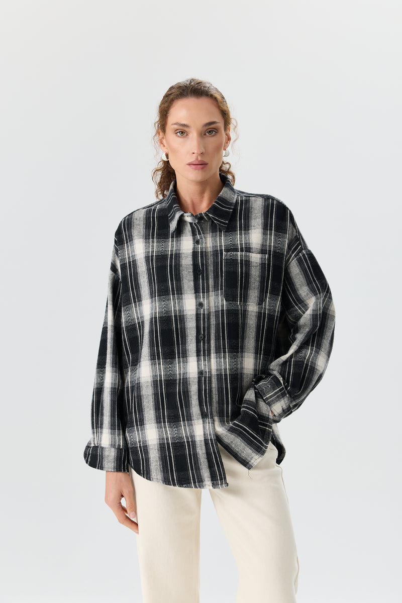 KOSZULA BLACK CHECK