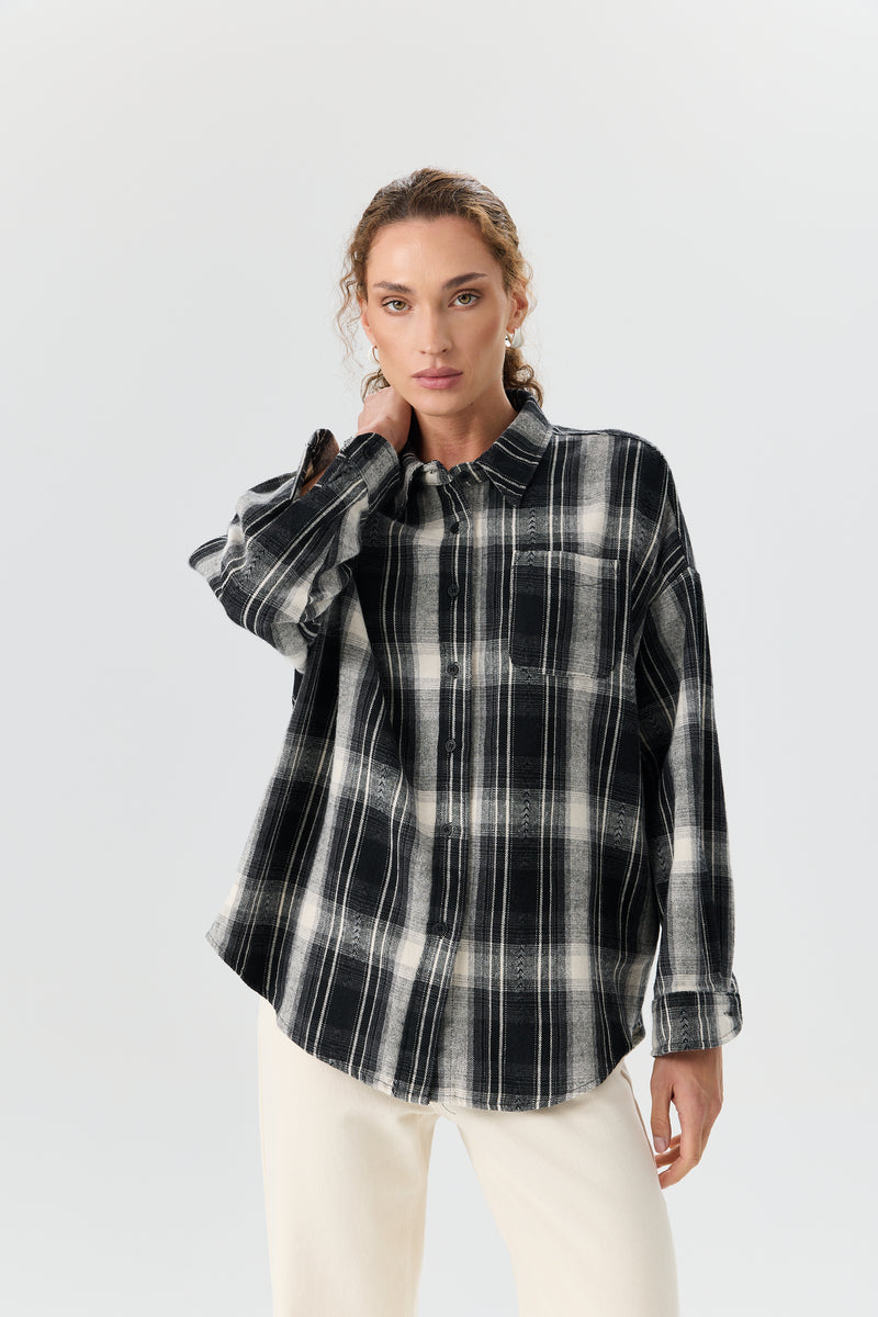 KOSZULA BLACK CHECK