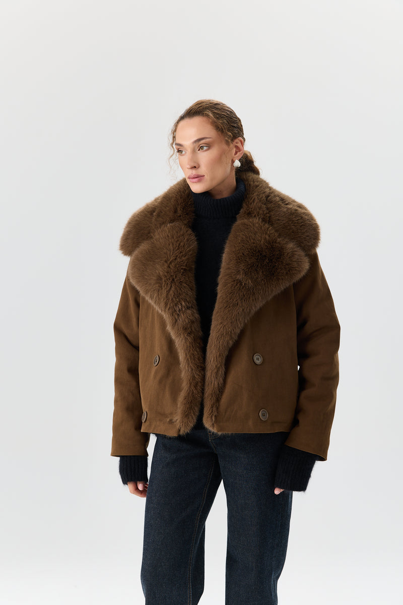 KURTKA DOUBLE FUR SIENA