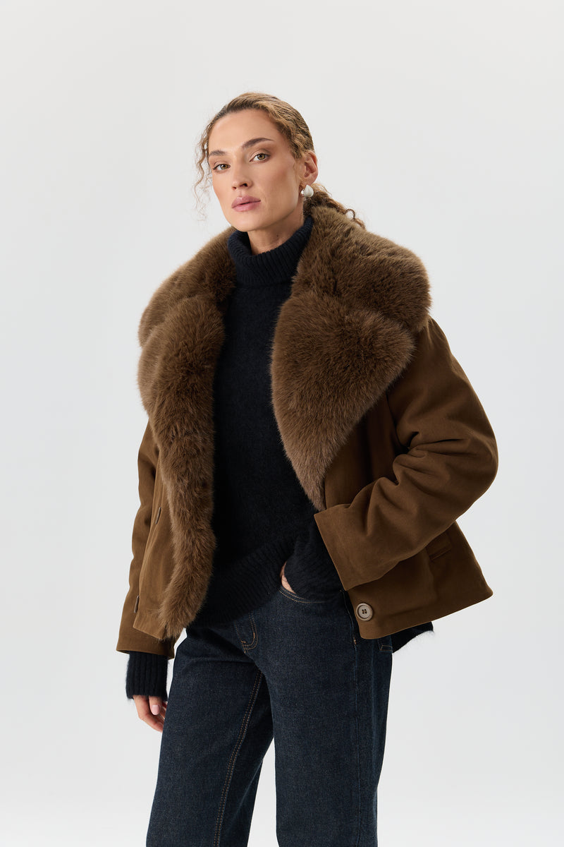 KURTKA DOUBLE FUR SIENA