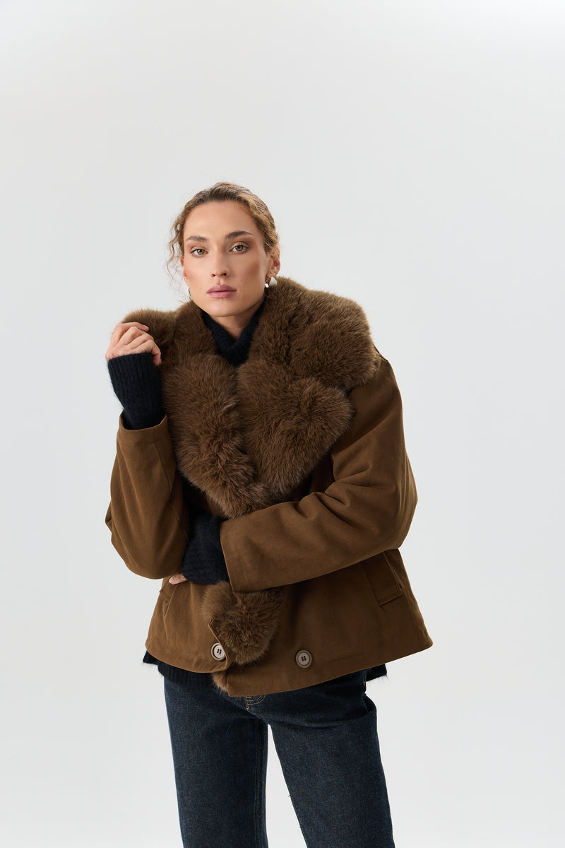 KURTKA DOUBLE FUR SIENA