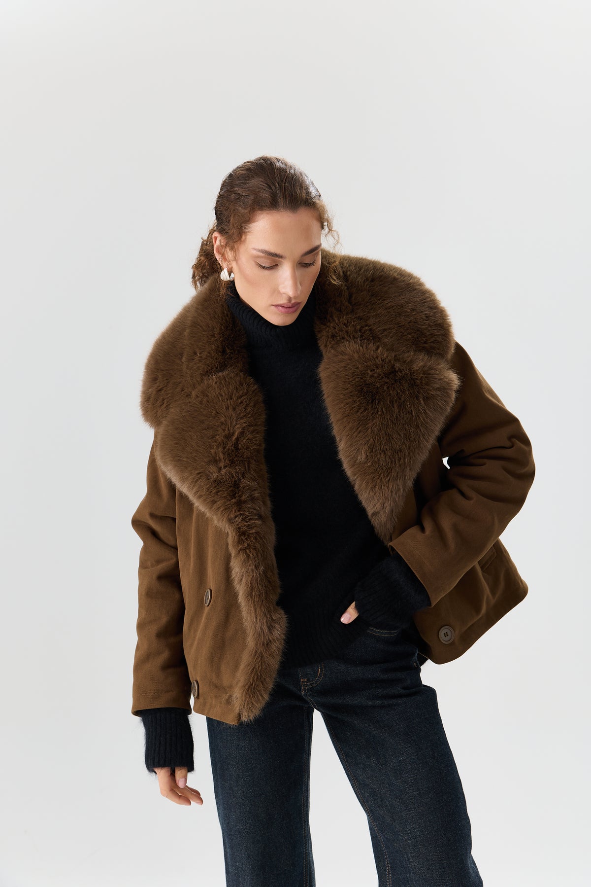 KURTKA DOUBLE FUR SIENA