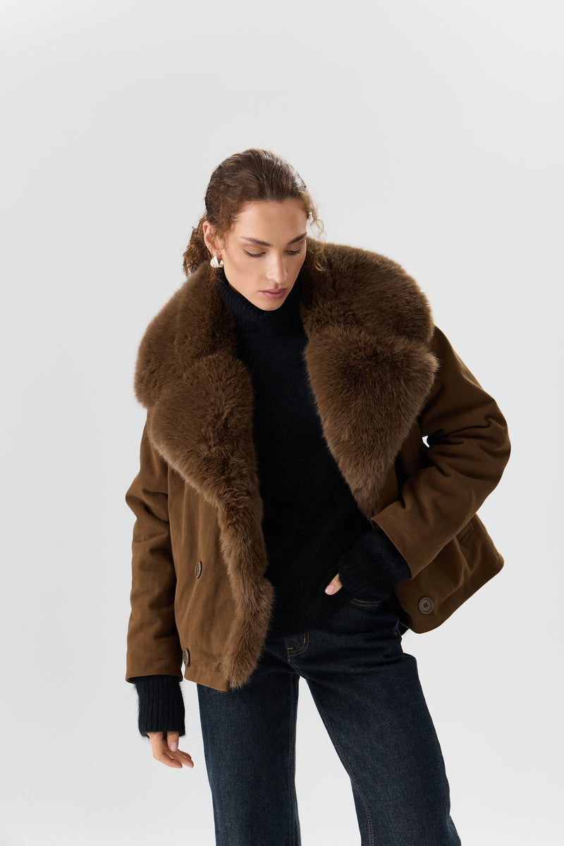 KURTKA DOUBLE FUR SIENA