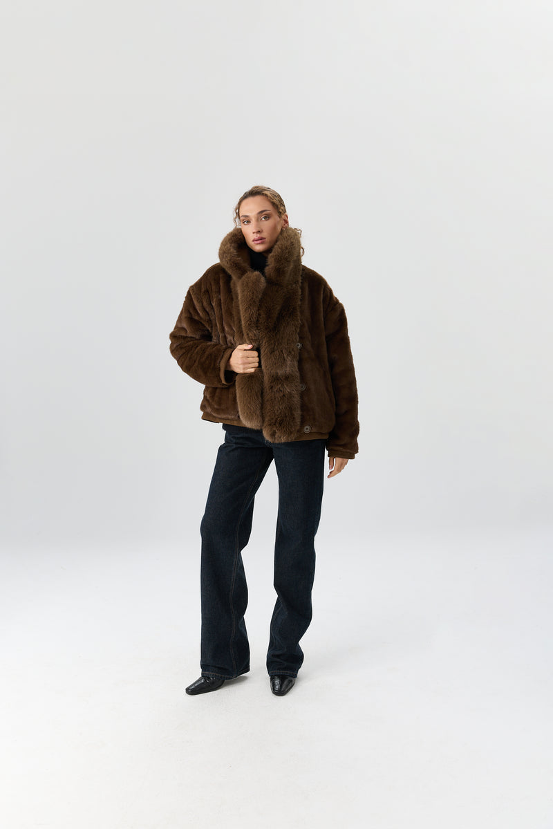 KURTKA DOUBLE FUR SIENA