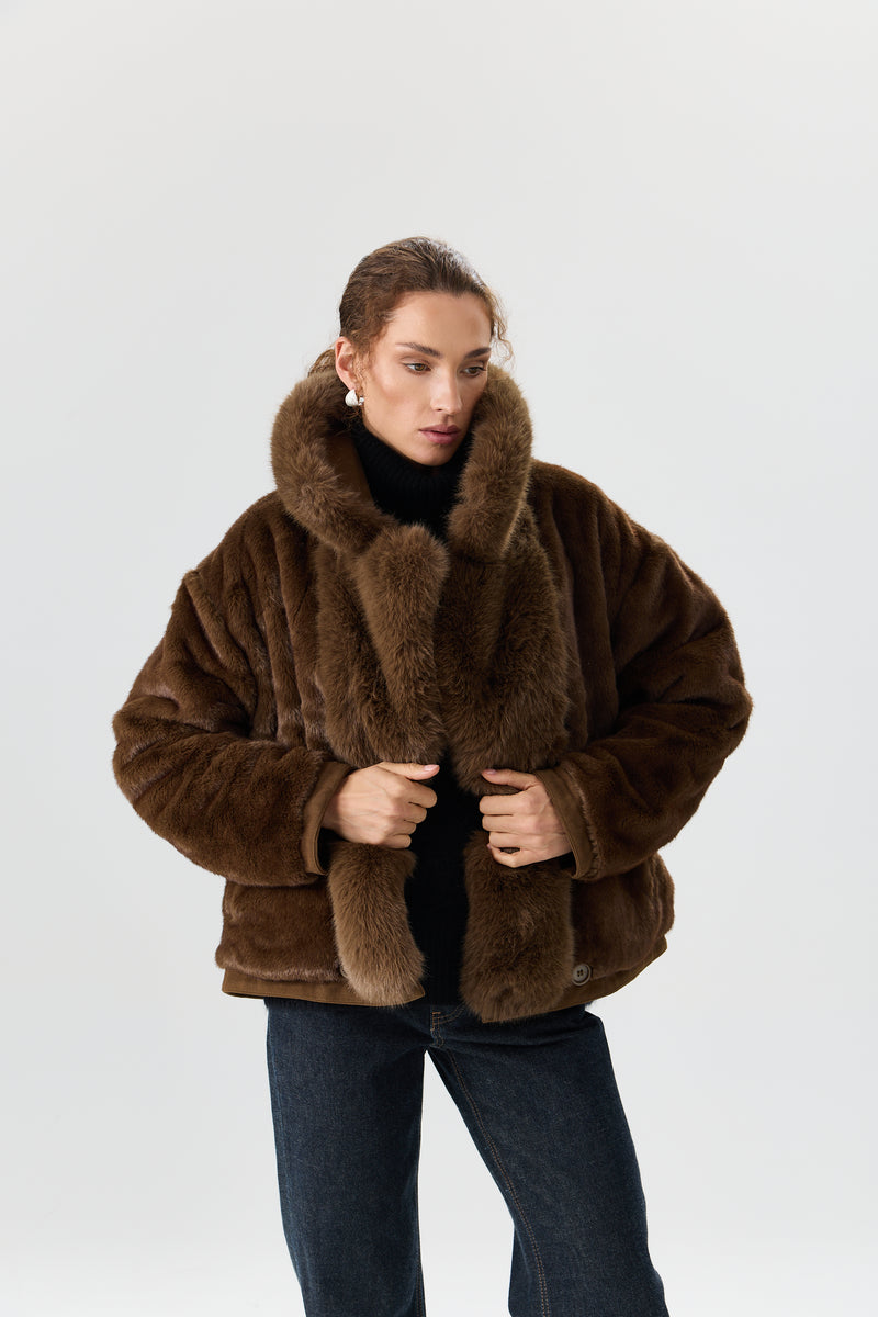 KURTKA DOUBLE FUR SIENA