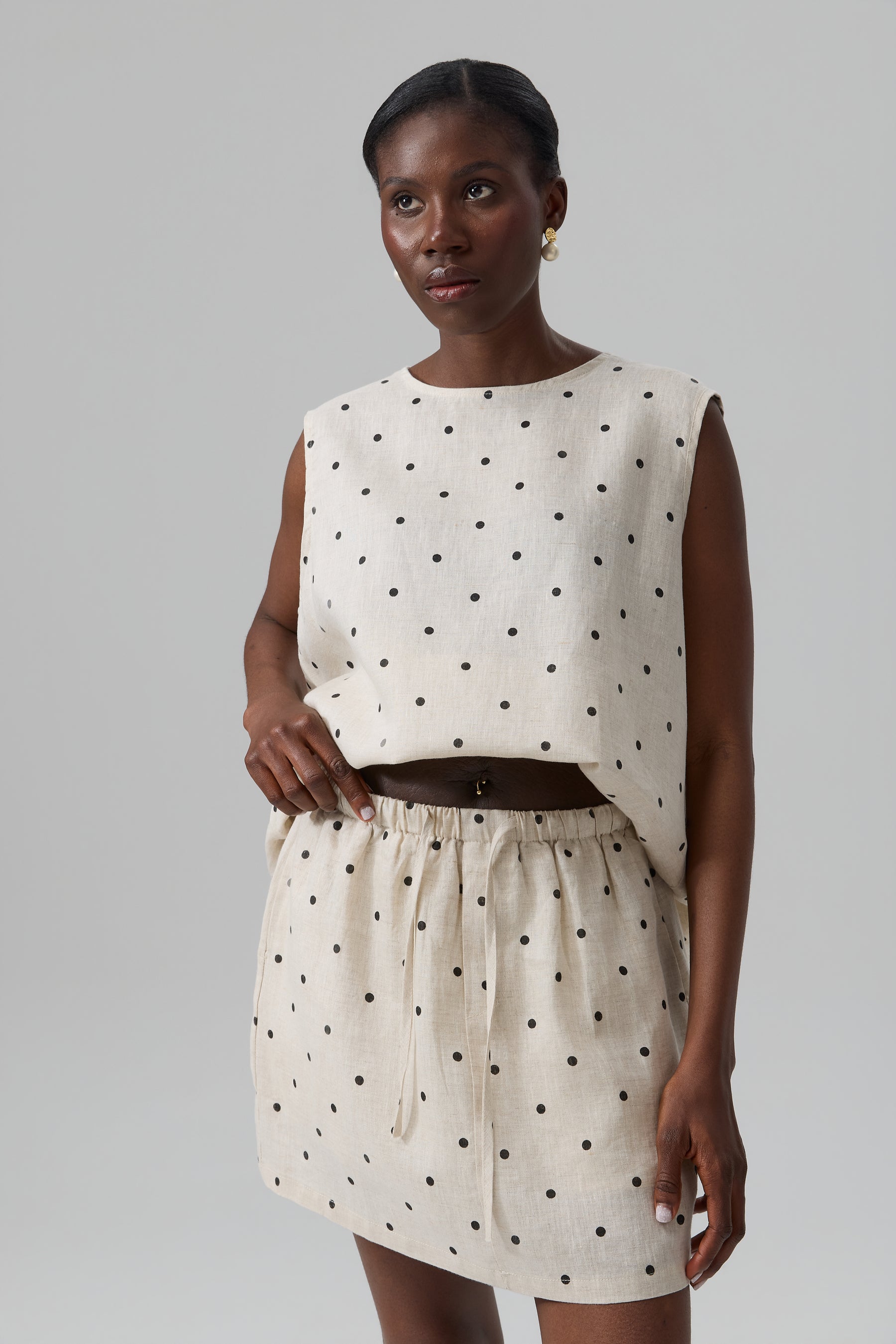 KOMPLET POISELLE LINEN SET