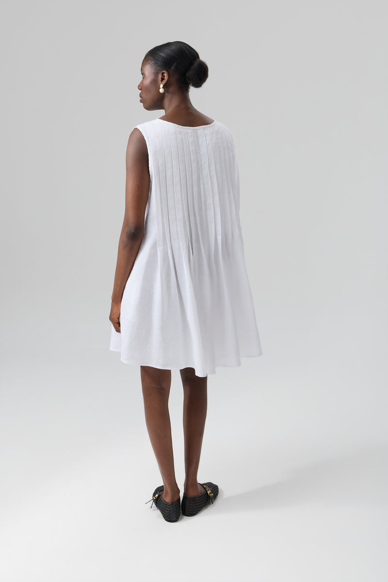 SUKIENKA MINI LINO PLEATED