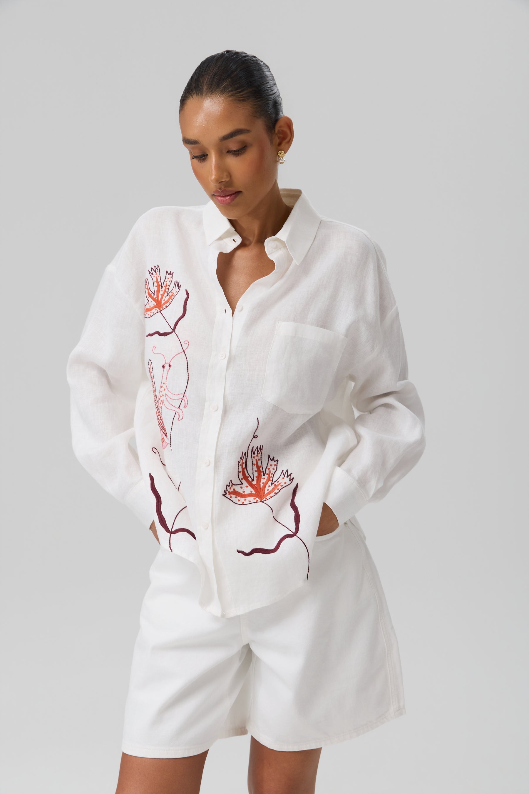 KOSZULA LINEN MANTIS