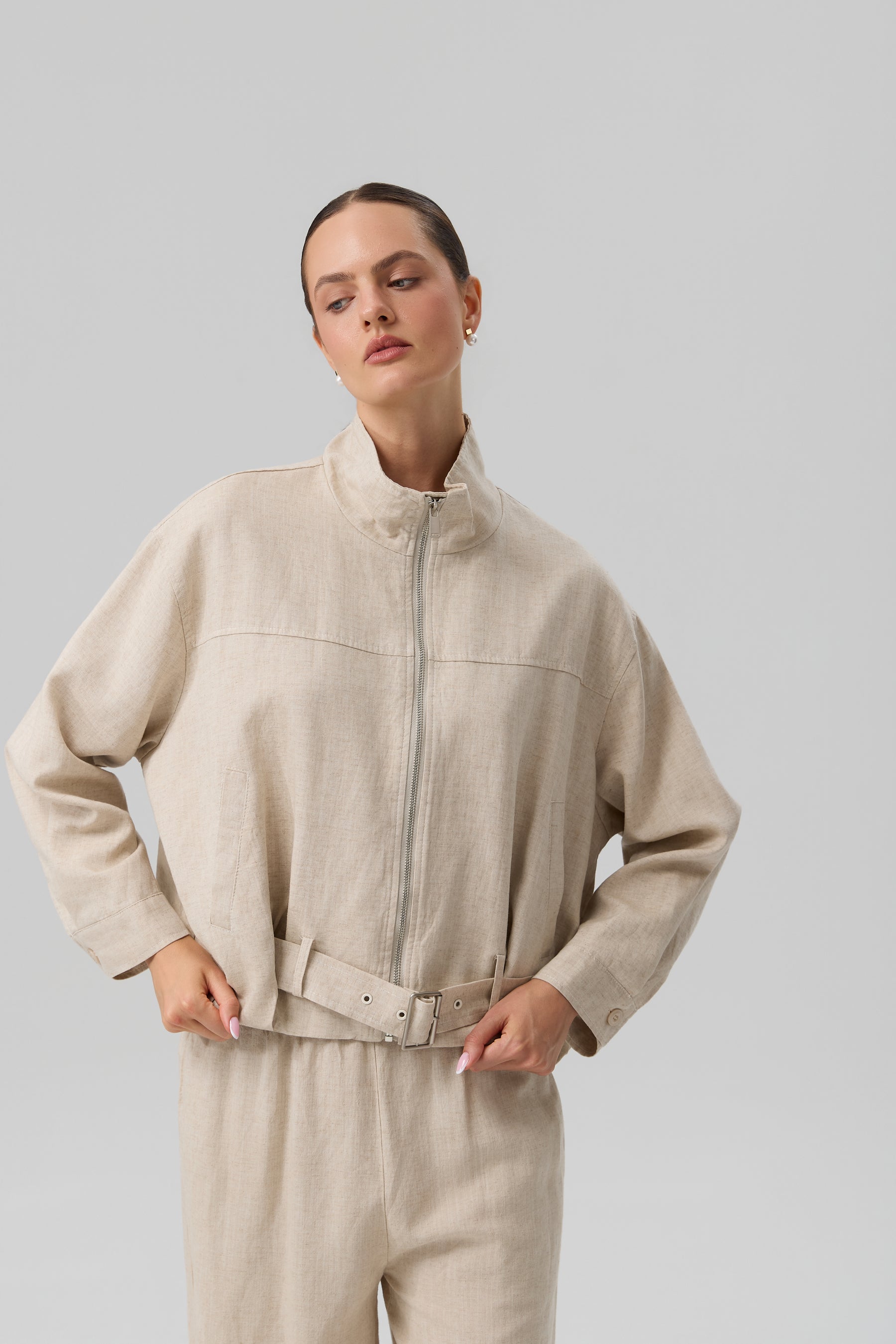 KOMPLET LINEN COORD