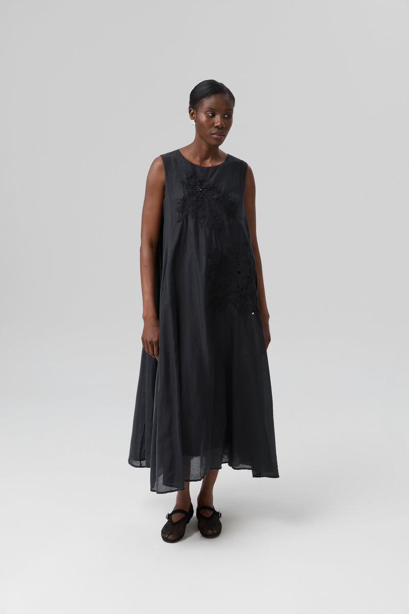SUKIENKA TIMELESS SILK FLORAL