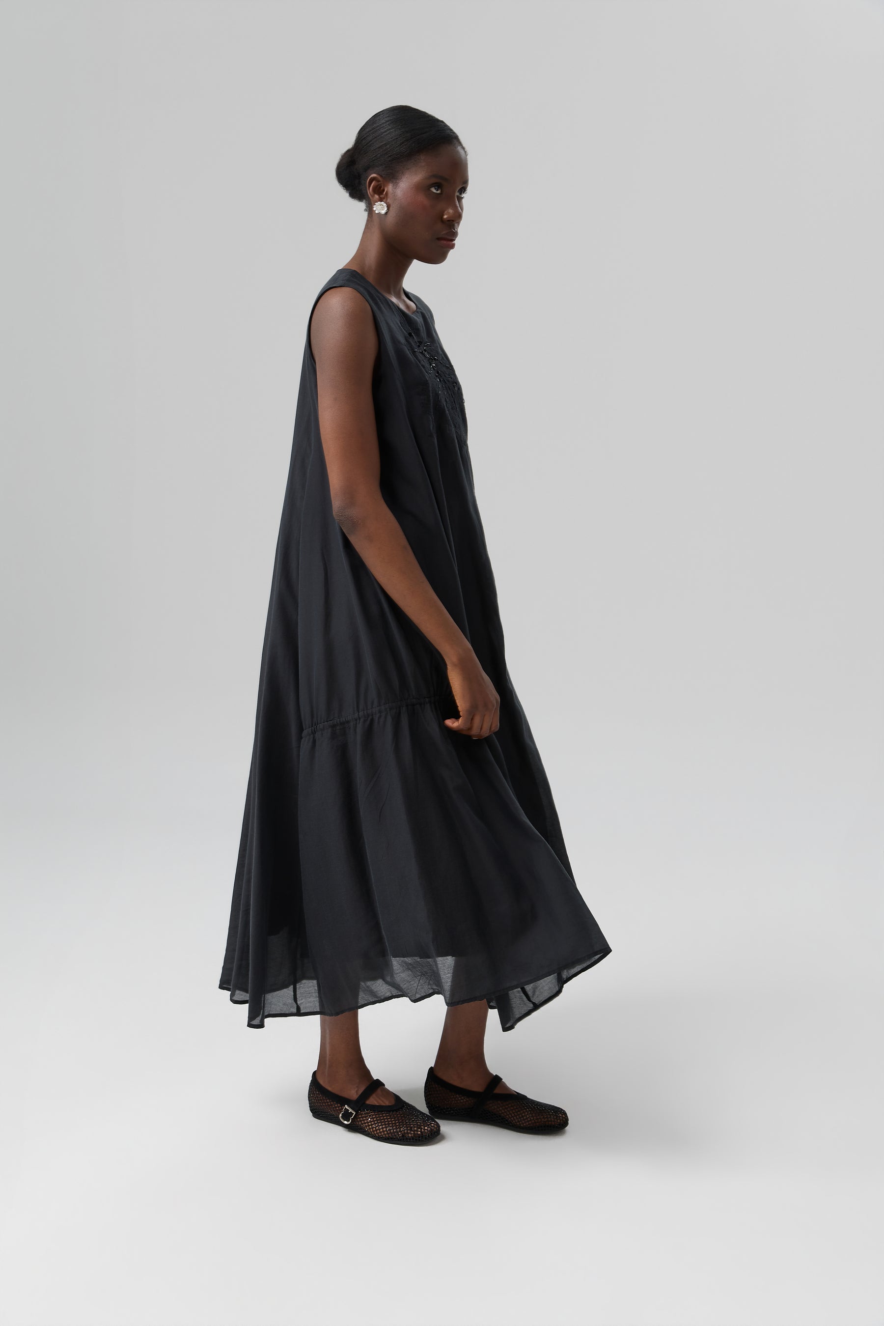 SUKIENKA TIMELESS SILK FLORAL