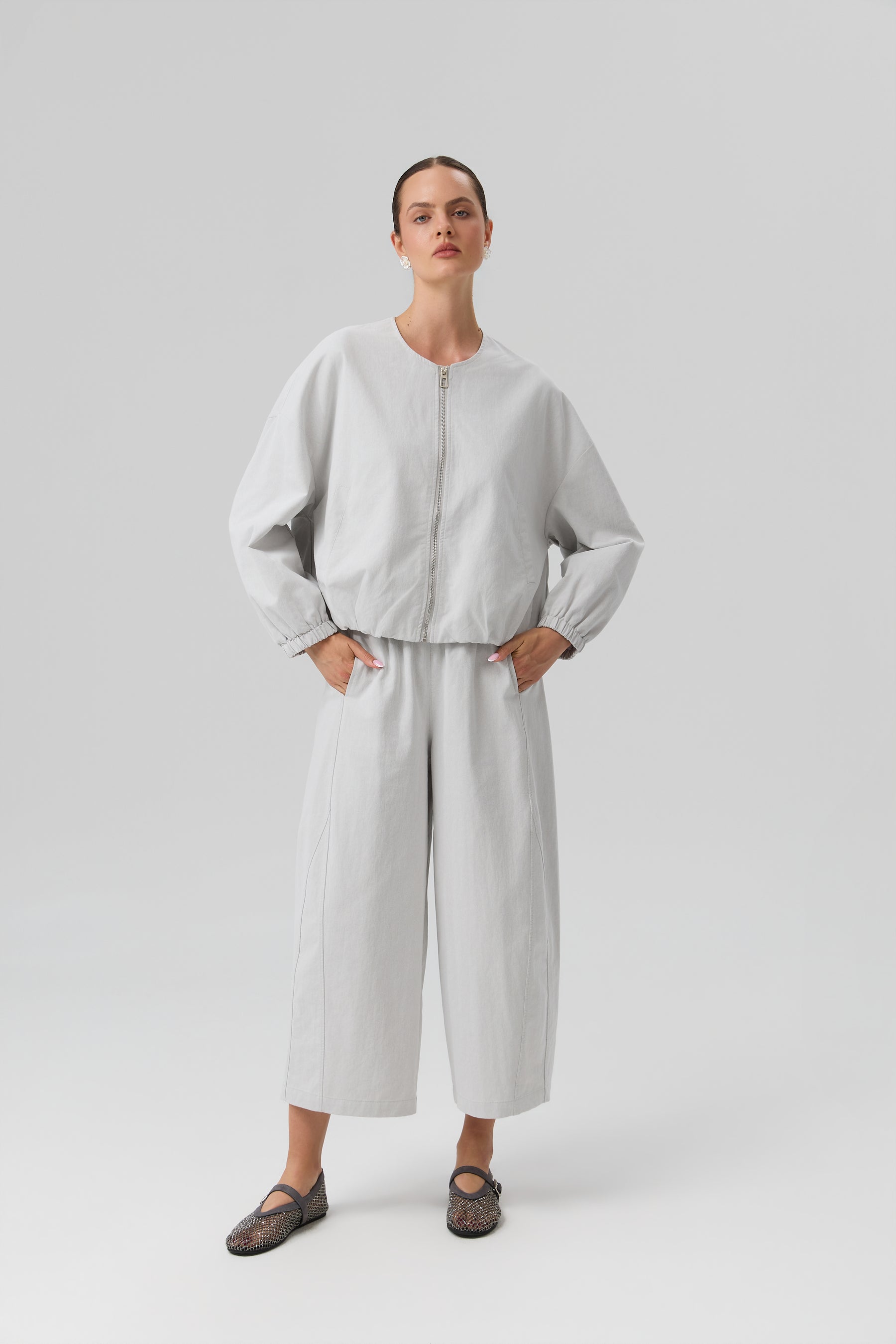 SPODNIE DENIM SOFT BARREL