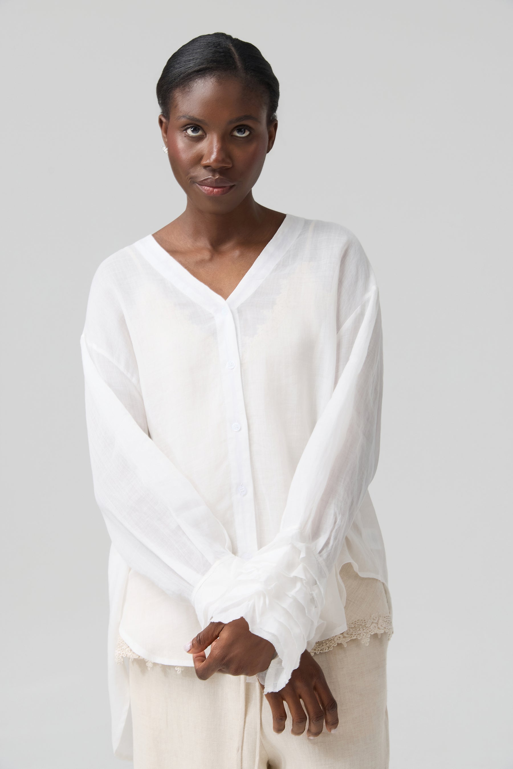 KOSZULA FLOUNCE SLEEVE