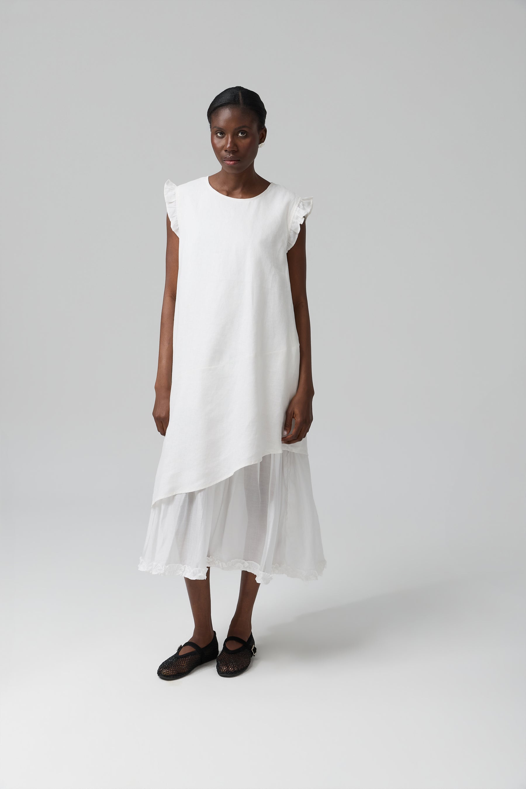 SUKIENKA BOHEME LINEN MAXI