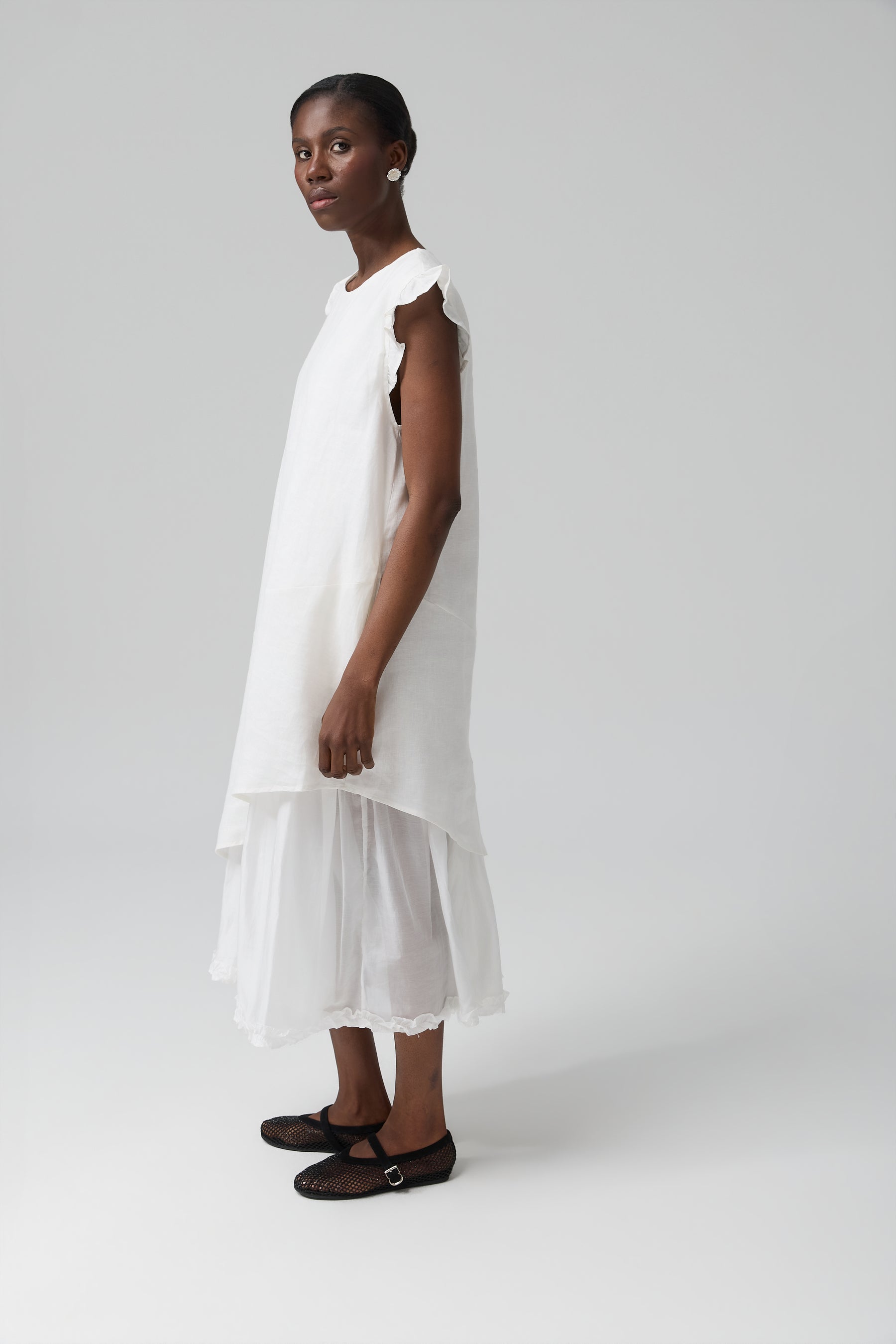SUKIENKA BOHEME LINEN MAXI