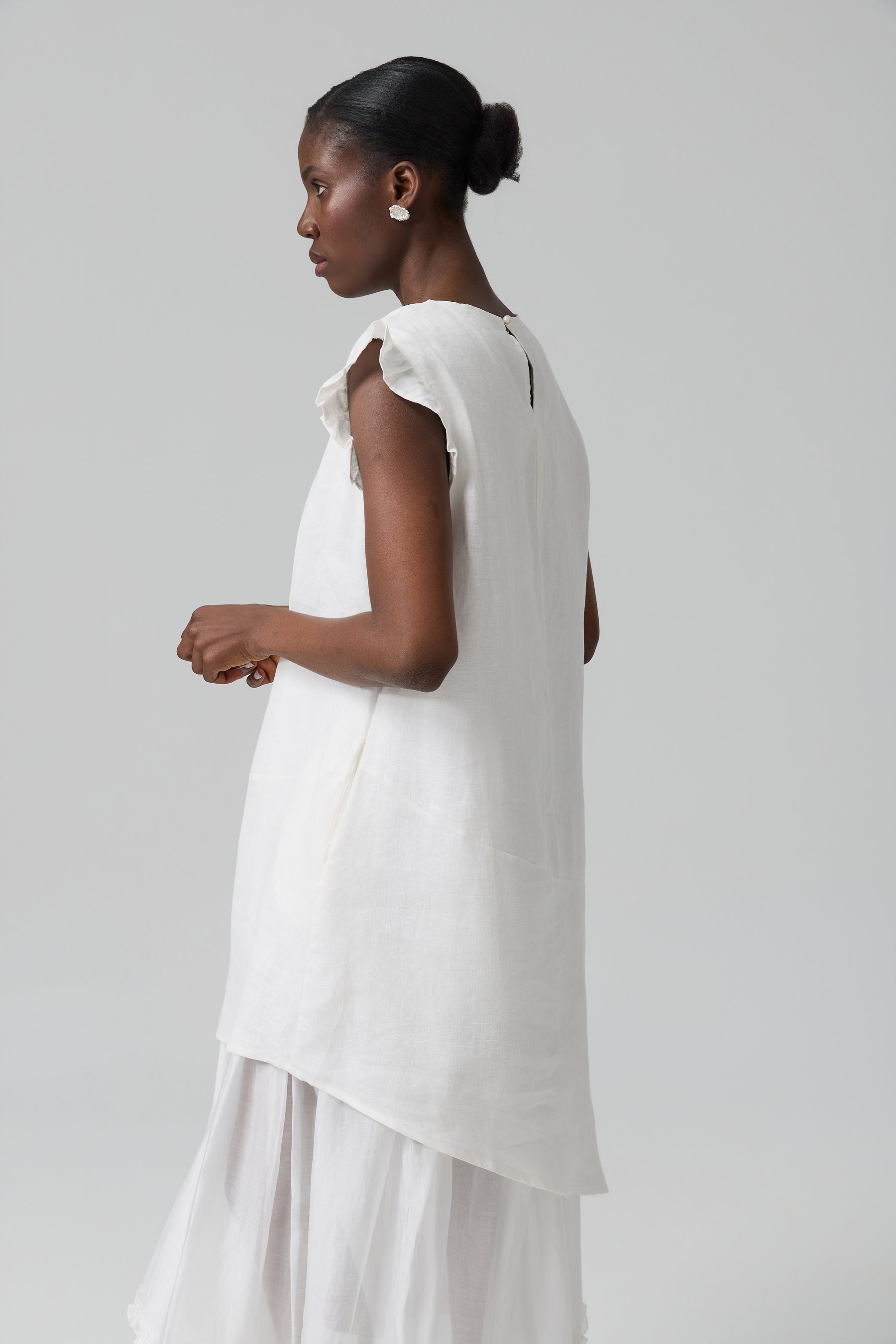 SUKIENKA BOHEME LINEN MAXI