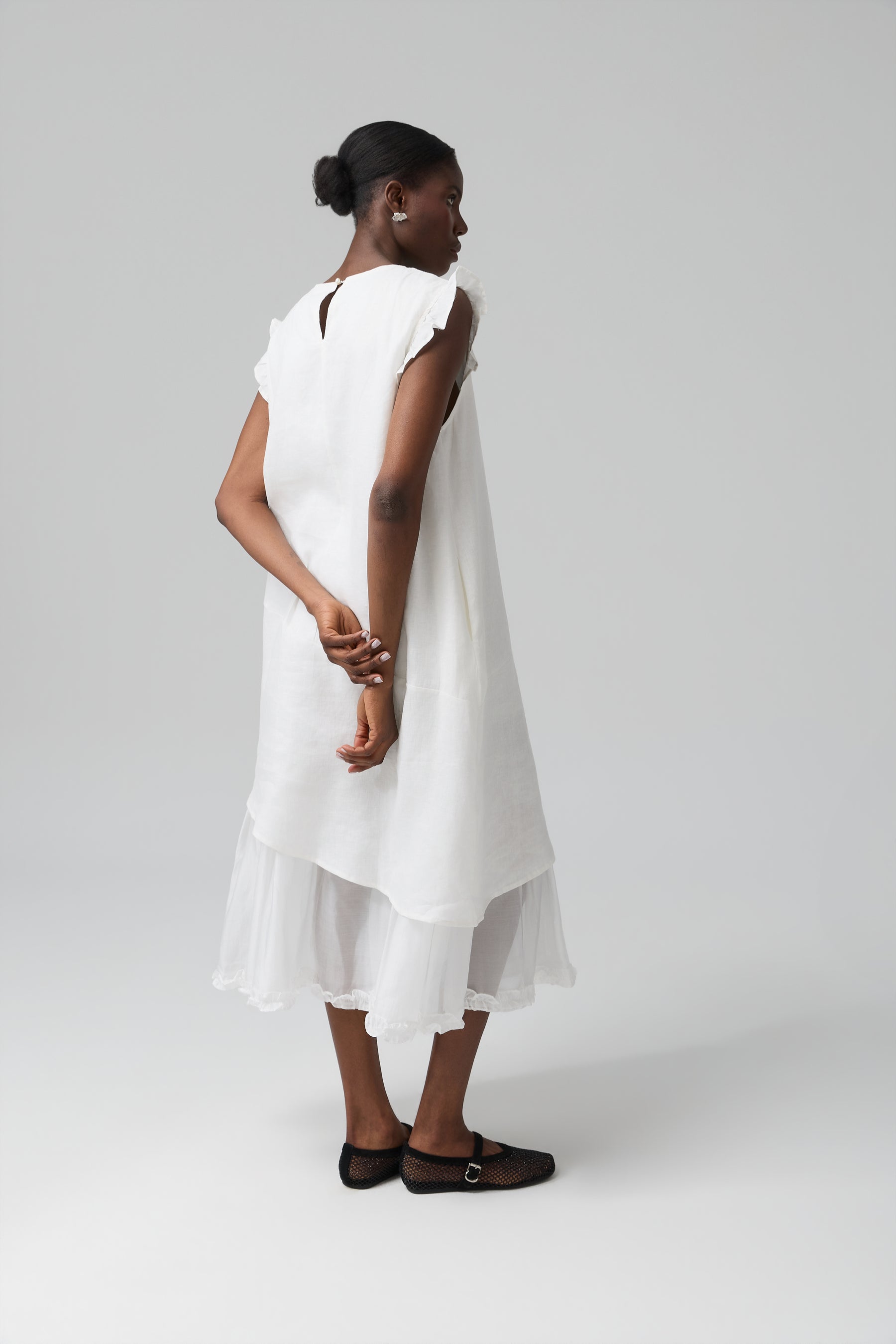 SUKIENKA BOHEME LINEN MAXI
