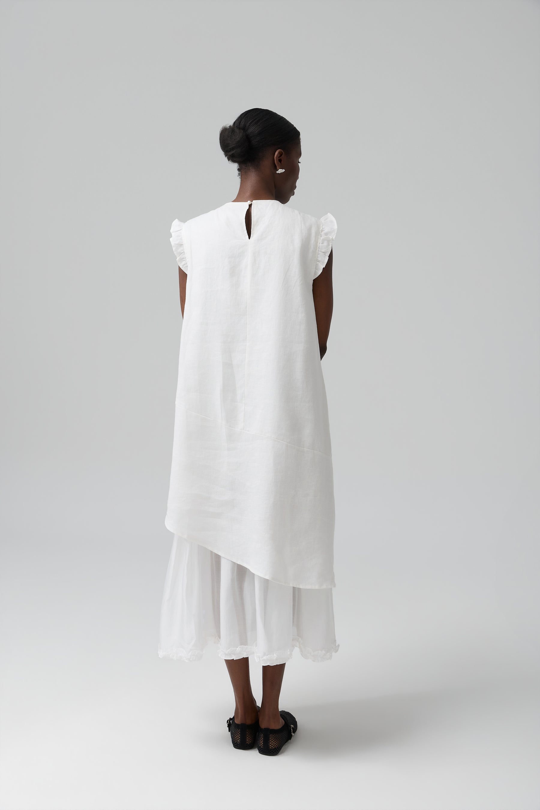 SUKIENKA BOHEME LINEN MAXI