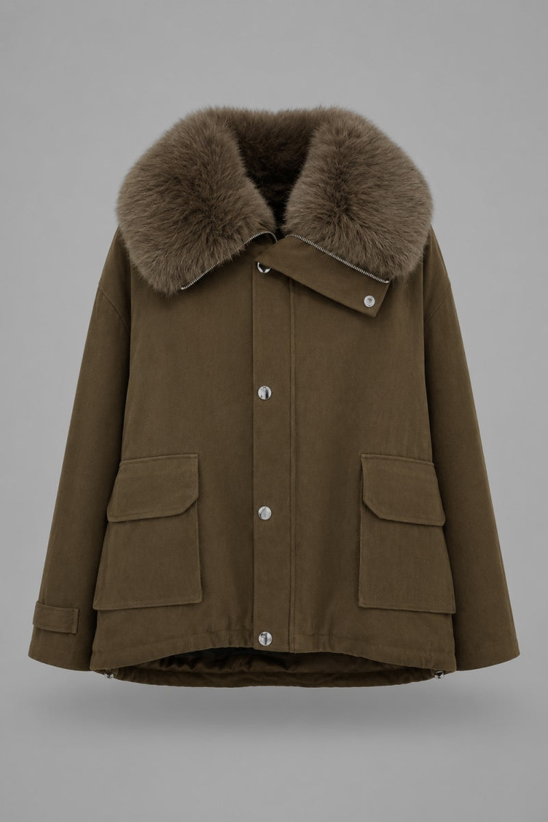 KURTKA DOUBLE FUR AVIATOR