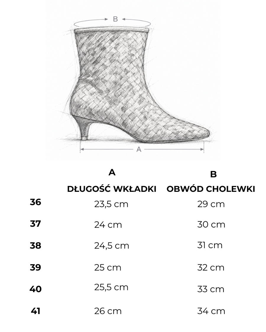 Tabela rozmiarów