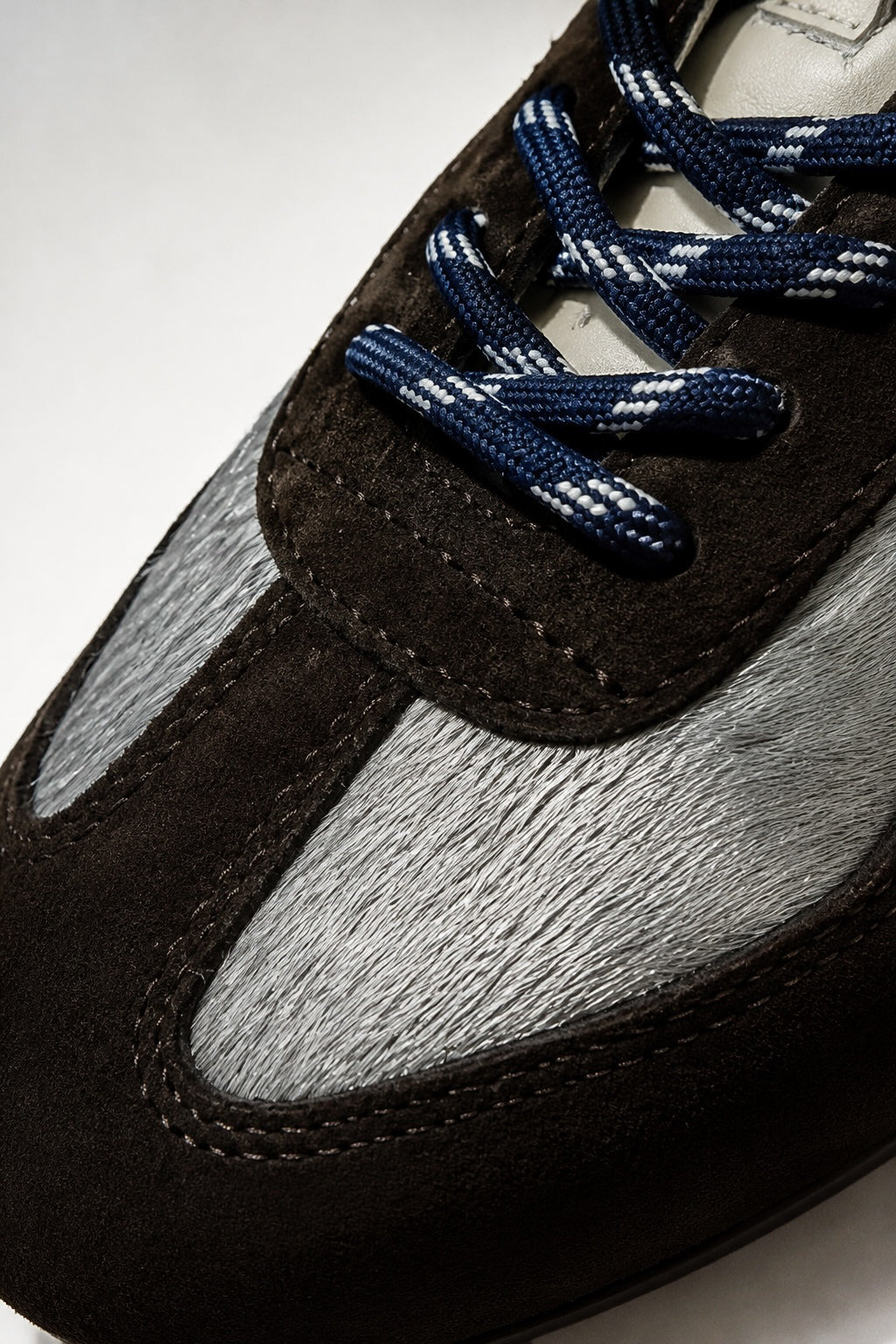 SNEAKERSY SUEDE FUR GREY