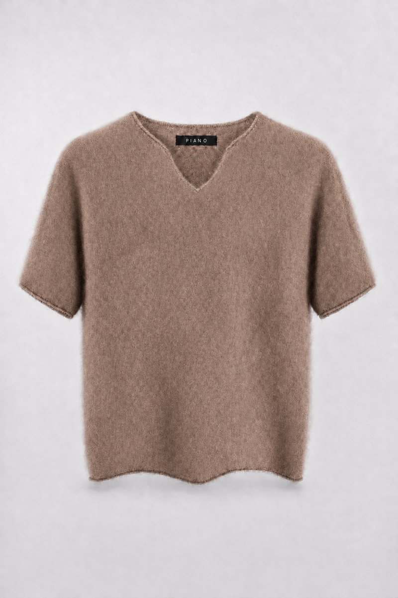 SWETER V-NECK CASHMERE BLEND