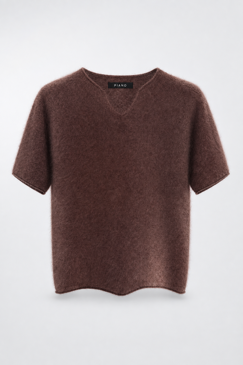 SWETER V-NECK CASHMERE BLEND