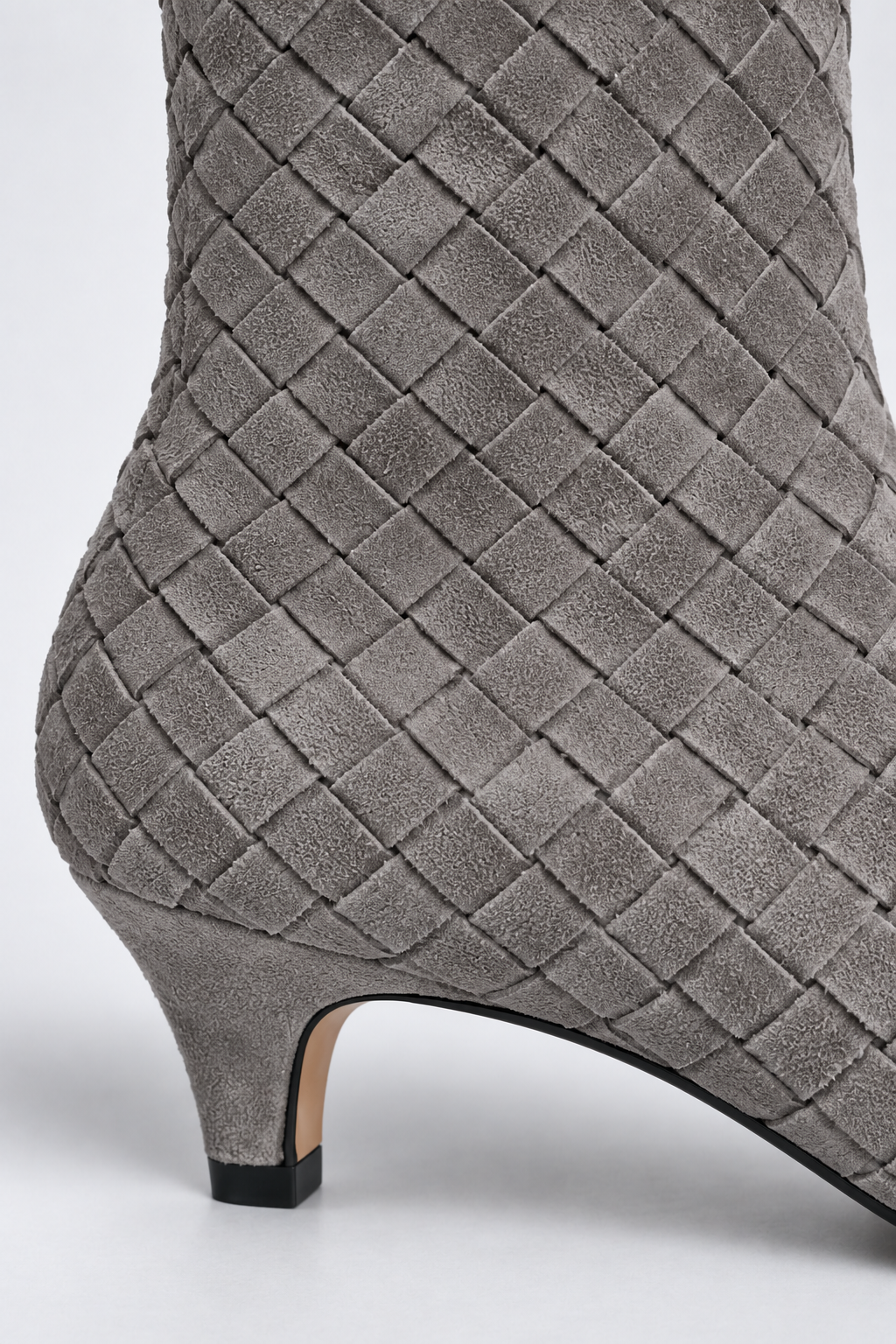 BOTKI SUEDE INTRECCIO