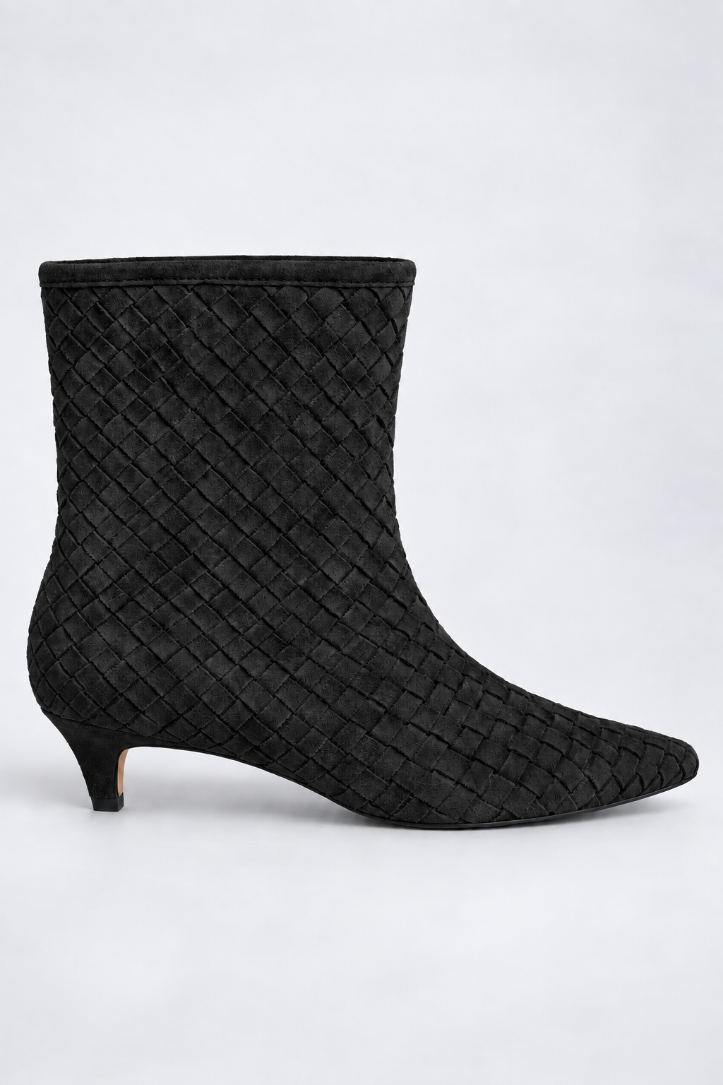 BOTKI SUEDE INTRECCIO
