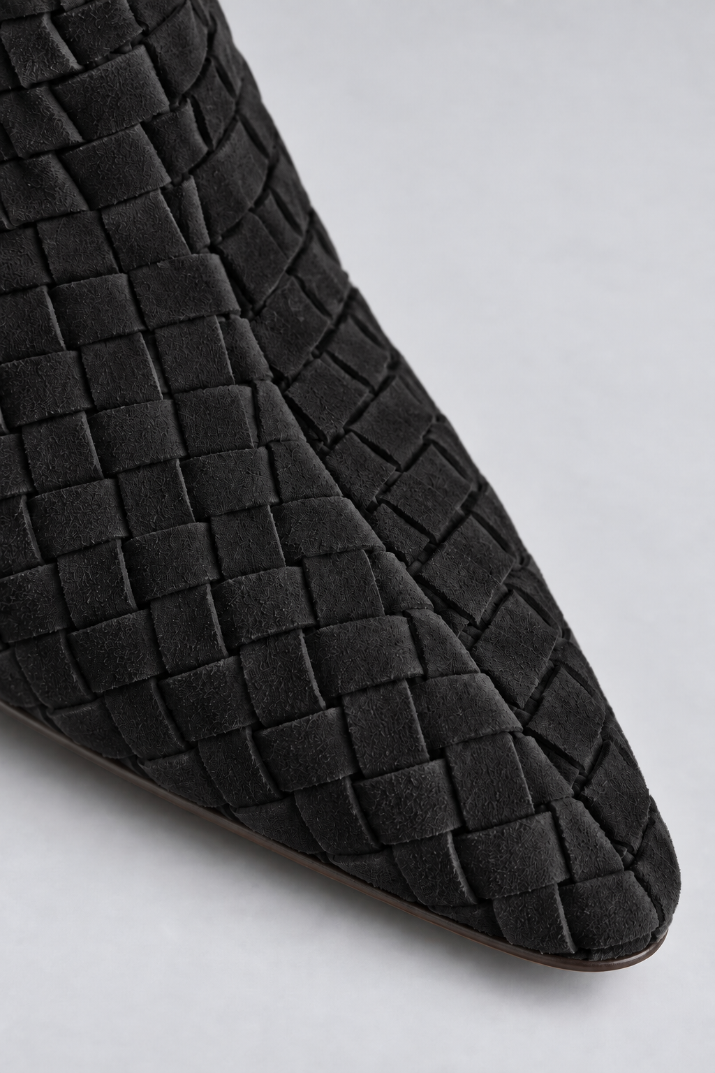 BOTKI SUEDE INTRECCIO