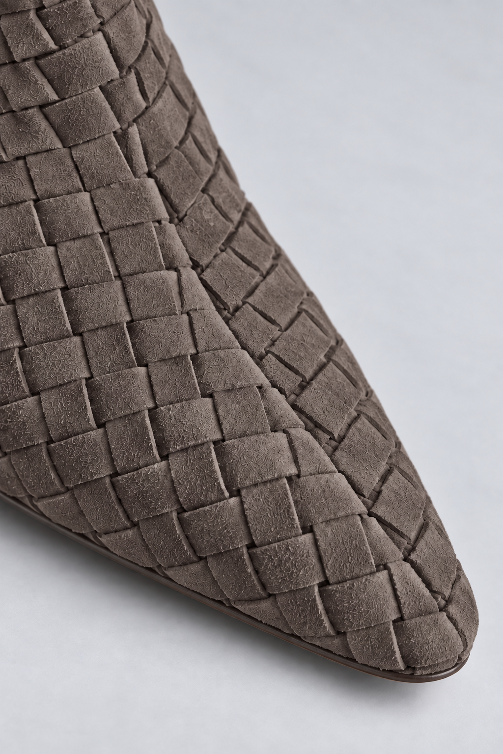 BOTKI SUEDE INTRECCIO