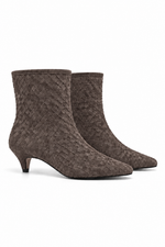 BOTKI SUEDE INTRECCIO