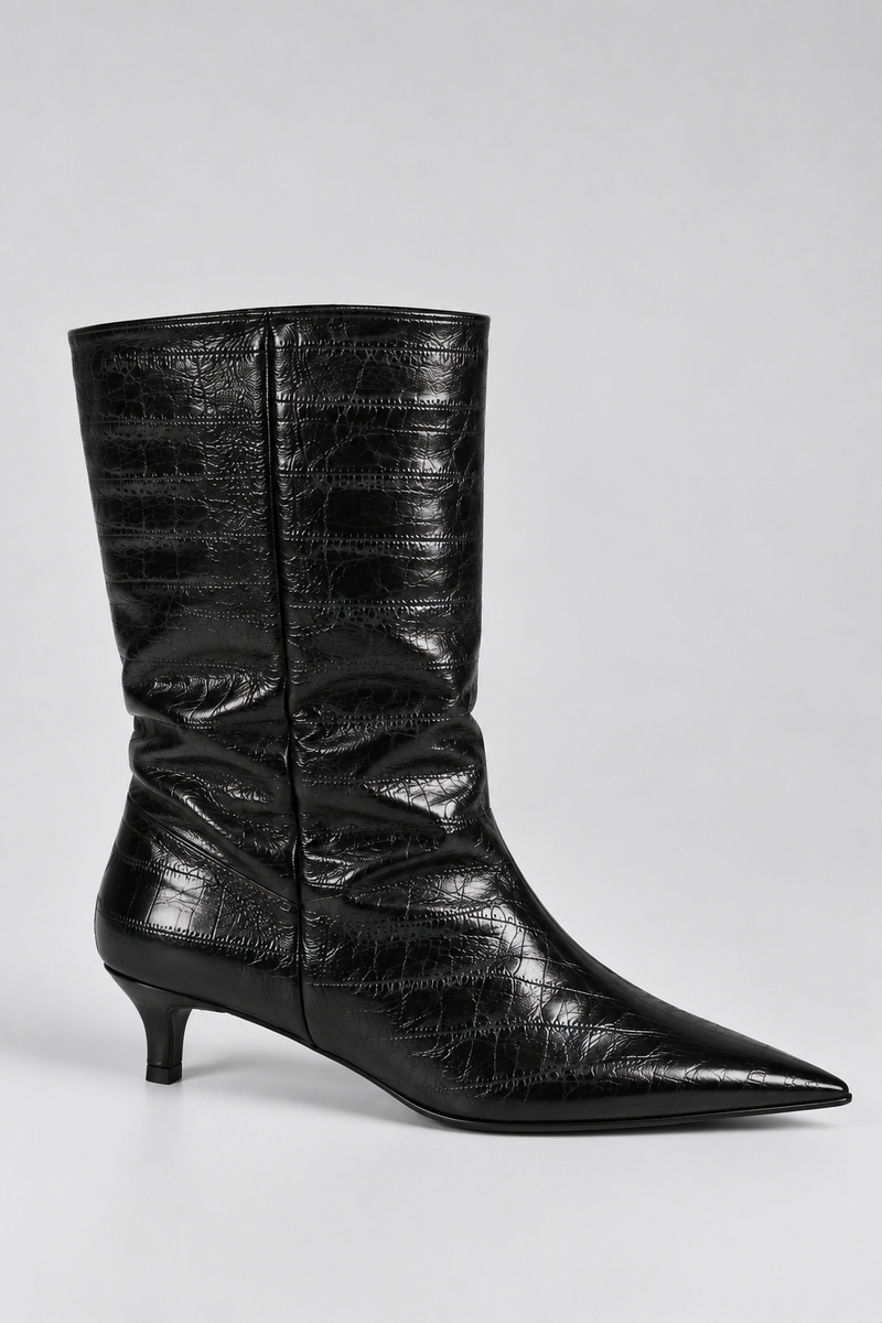 BOTKI CROCO BLACK