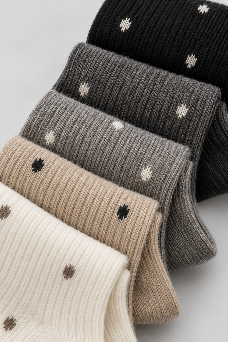 SKARPETKI MIX PAK DOTS
